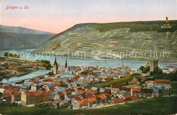 Bingen Rhein mit Nahem?ndung