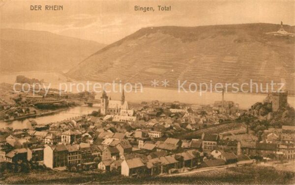 Bingen Rhein mit Nahem?ndung