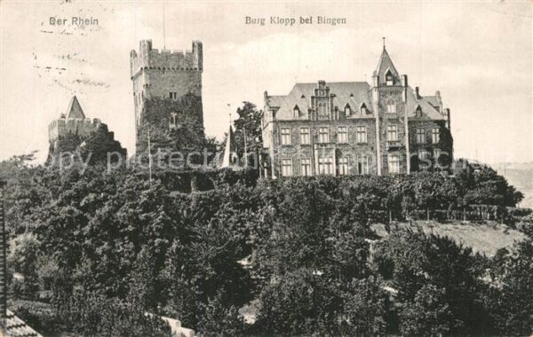 Bingen Rhein Burg Klopp