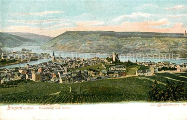 Bingen Rhein M?ndung der Nahe