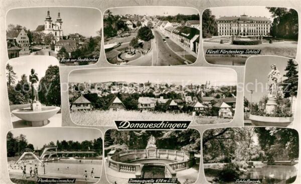Donaueschingen Parkschwimmbad Donauquelle Schlo?park S