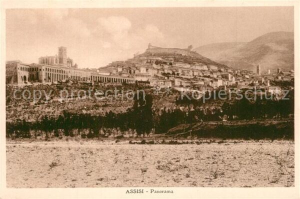 Assisi Umbria Panorama