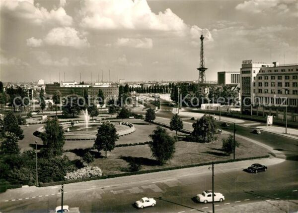 Berlin Reichskanzlerplatz Funkturm
