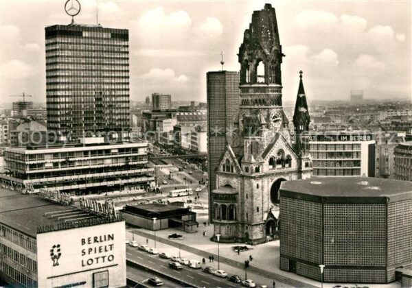 Berlin Europa-Center Gedächtniskirche Taunzien