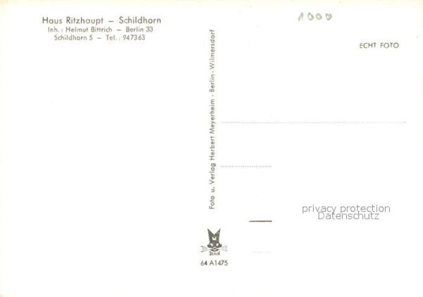 Schildhorn Berlin Haus Ritzhaupt Sommergarten – Bild 2