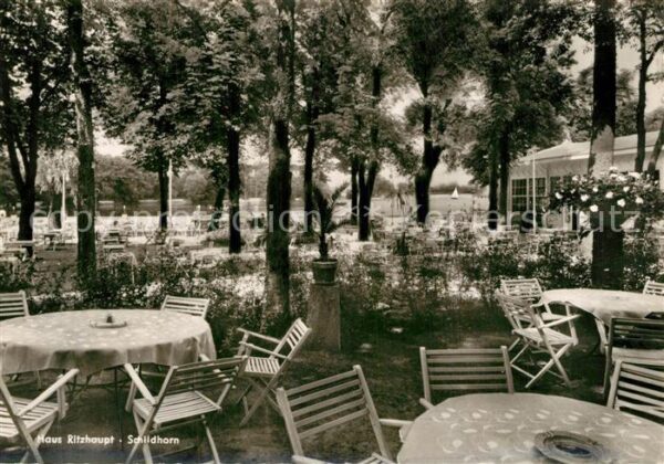 Schildhorn Berlin Haus Ritzhaupt Sommergarten