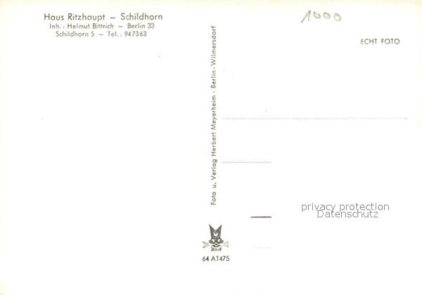 Schildhorn Berlin Haus Ritzhaupt Sommergarten – Bild 2