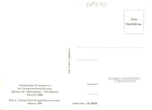 Fuerstenbrunn Schwarzenberg Köhlerhütte – Bild 2