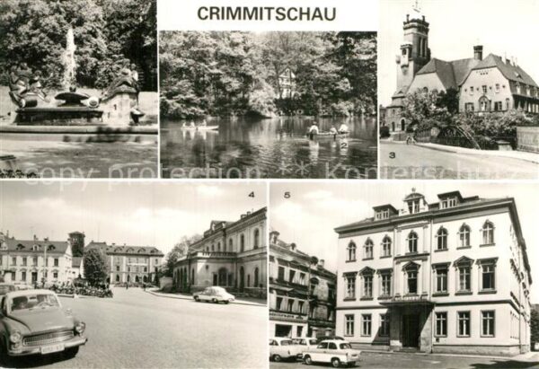 Crimmitschau Friedenspark Gondelteich im Sahnpark Jo