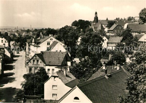 Steinpleis Stadtbild mit Kirche
