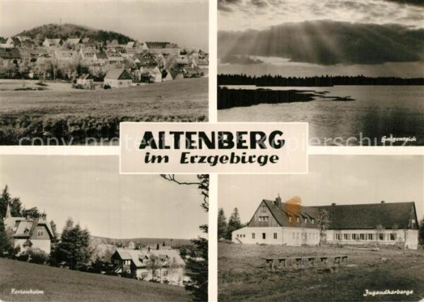Altenberg Erzgebirge Panorama Galgenteich Jugendherberge Fer