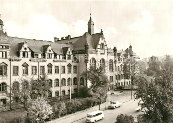 Frankenberg Sachsen Fachschule für Staatswissenschaft Ausse