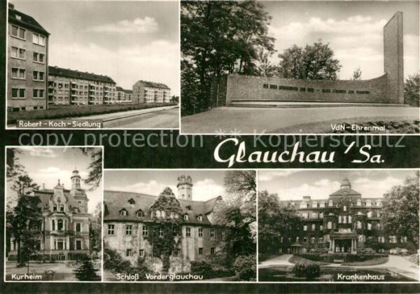 Glauchau Robert Koch Siedlung VdN-Ehrenmal Kurhe