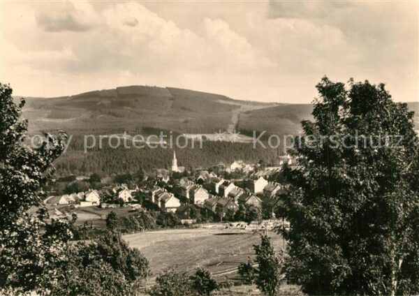 Johanngeorgenstadt Panorama Blick zum Plattenberg