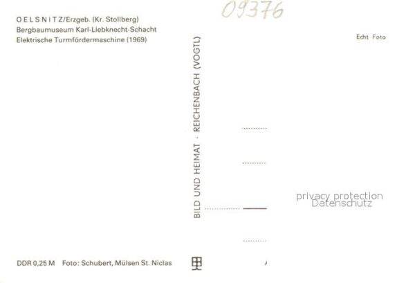 Oelsnitz Erzgebirge Bergbaumuseum Karl Liebknecht Schacht T – Bild 2