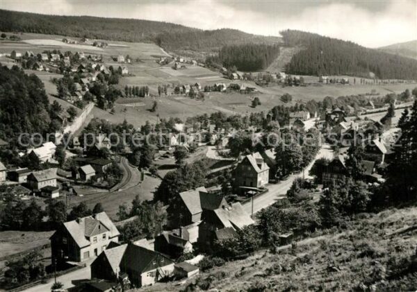 Rittersgruen Panorama Unterer Ortsteil