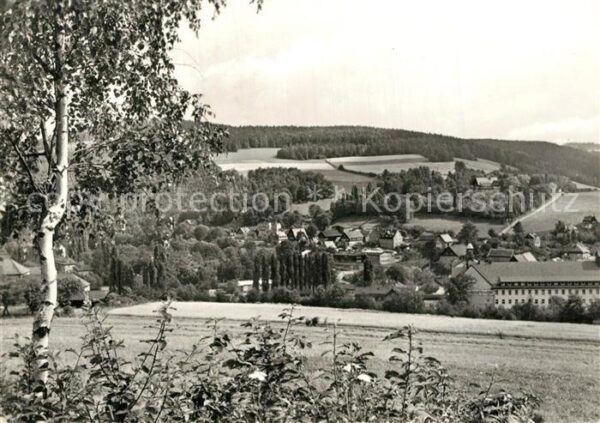 Schwarzenberg Erzgebirge Panorama Wohngebiet Wildenau