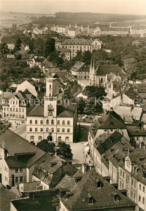 Schneeberg Erzgebirge 500 Jahre Bergstadt Stadtpanorama mit R