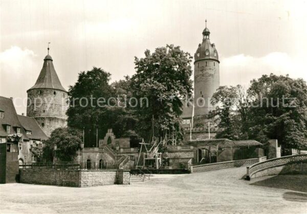 Altenburg Thueringen Freilichtbühne im Schlosshof