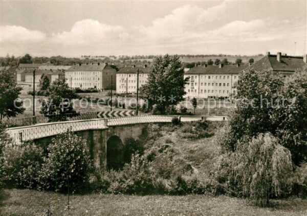 Schmoelln Thueringen Robert Koch Siedlung Brücke