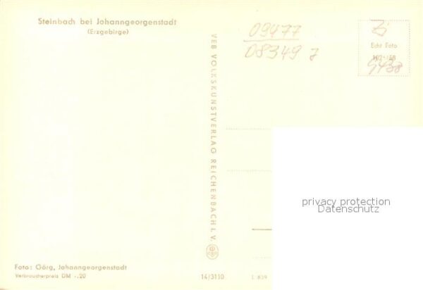 Steinbach Johanngeorgenstadt Winterpanorama – Bild 2