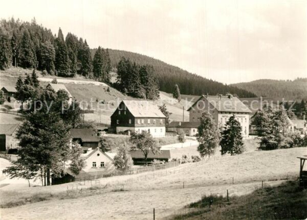 Wildenthal Eibenstock Teilansicht mit Hotel