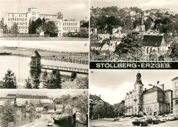 Stollberg Erzgebirge Bergbaukrankenhaus Querenbachtalsperre
