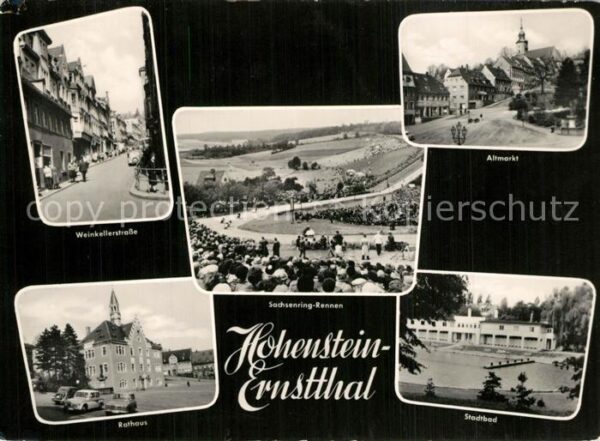 Hohenstein-Ernstthal Weinkellerstrasse Rathaus Sachsenring R