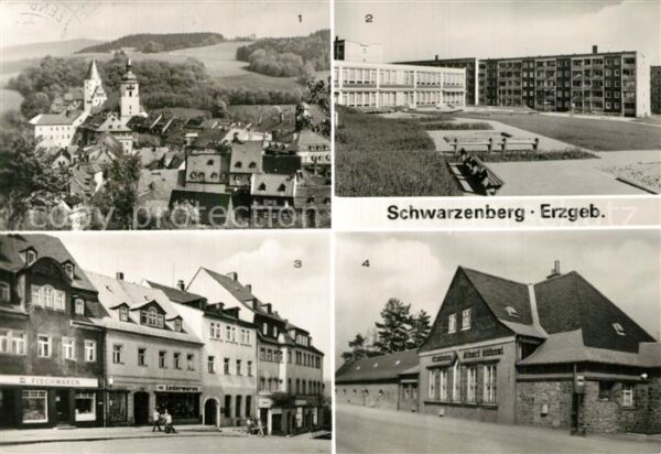 Schwarzenberg Erzgebirge Ansicht mit Schloss Kinderkombination P