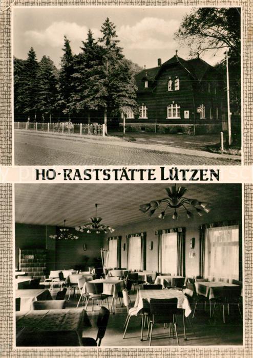 Luetzen HO Raststätte Gastraum