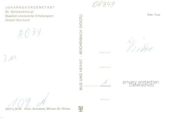 Steinbach Johanngeorgenstadt Panorama Erholungsort – Bild 2