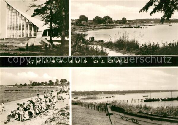 Glowe Ruegen Uferweg Strand Küstenpanorama Konsumgas