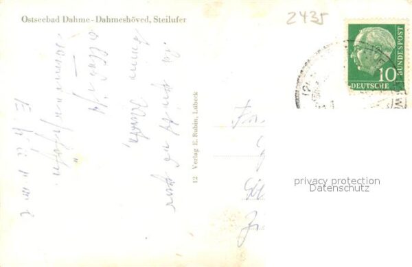 Dahmeshoeved Holstein Steilufer – Bild 2