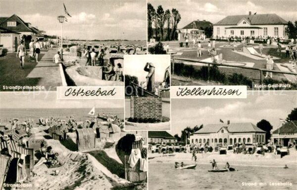 Kellenhusen Ostseebad Strandpromenade Minigolfanlage Strandle