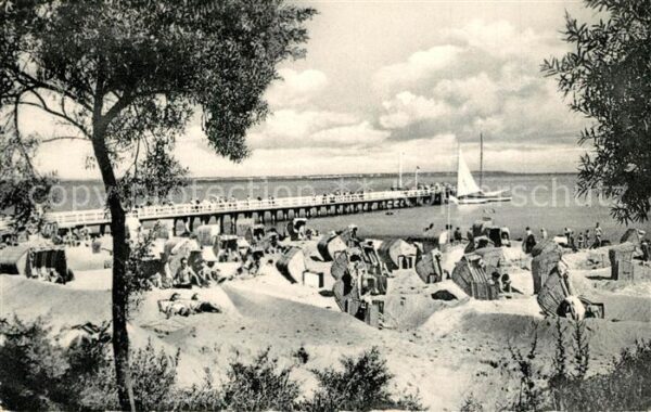 Timmendorfer Strand Partie an der Landungsbrücke