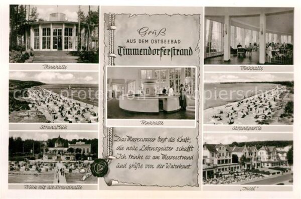 Timmendorfer Strand Trinkhalle Strand Strandhalle Insel