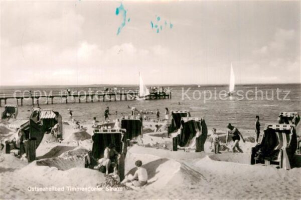 Timmendorfer Strand Seebrücke Strand