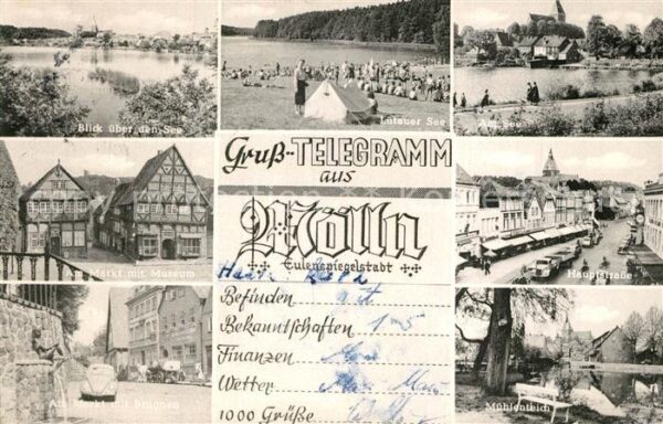 Moelln Lauenburg Seeblick Lutauer See Markt Museum Haupt