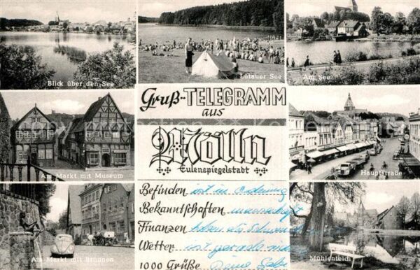 Moelln Lauenburg Seeblick Lutauer See Markt Museum Haupt