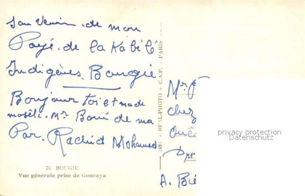 Bougie Bejaia Algeria Vue generale prise de Gouraya – Bild 2