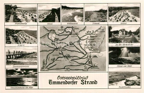 Timmendorfer Strand Strandpartien Landungsbrücke An der Nor