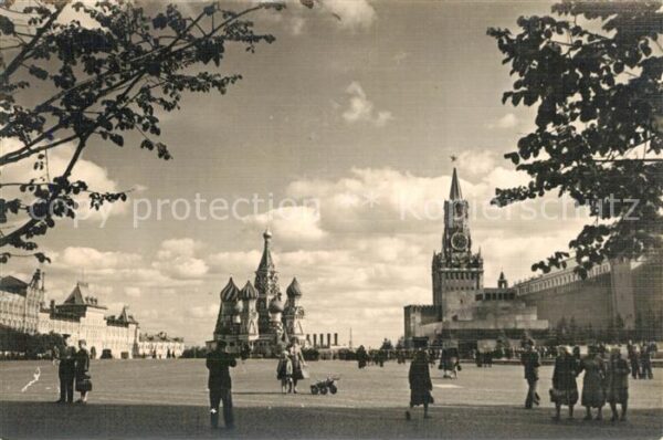 Moskau Moscou Roter Platz