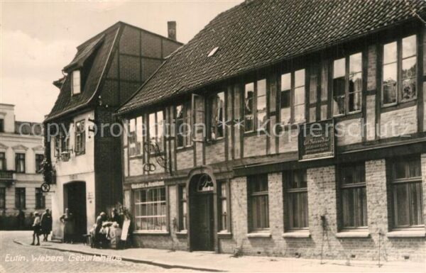 Eutin Webers Geburtshaus