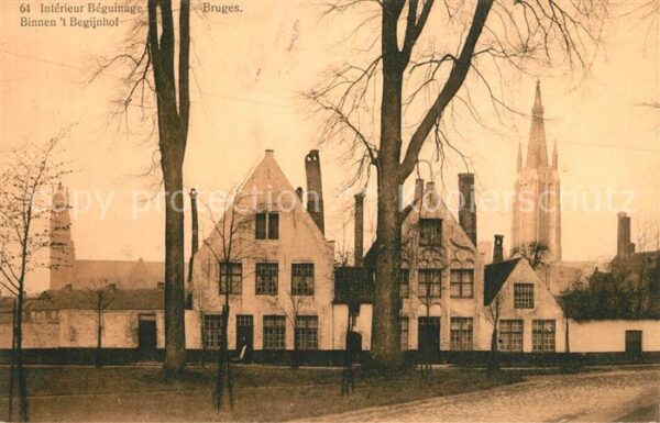 Bruges BRUGGE Belgie Begijnhof