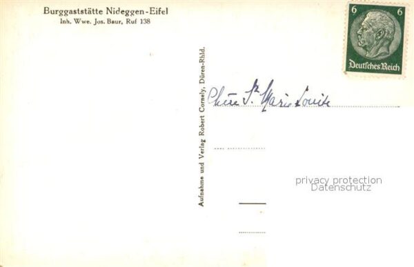 Nideggen Eifel Burg Rittersaal Brunnen – Bild 2