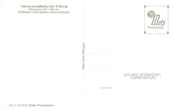 Triberg Schwarzwald Schwarzwaldbahn – Bild 2