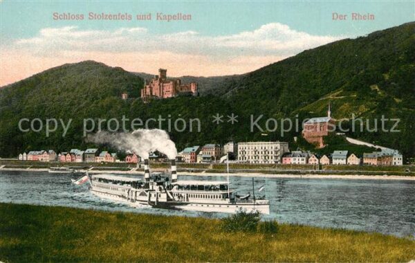Schloss Stolzenfels Der Rhein Schloss und Kapellen