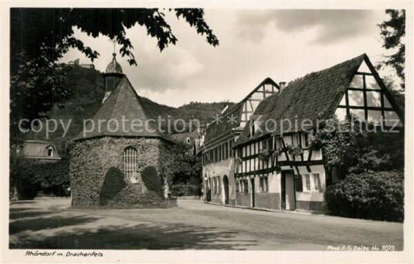 Rh?ndorf mit Drachenfels