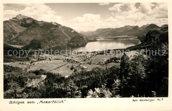 St Gilgen Salzkammergut Mozartblick