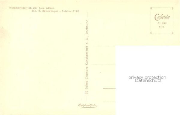 Altena Lenne Burg Erker im J?gerzimmer – Bild 2